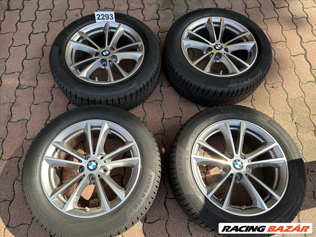 BMW 17 gyári alufelni felni 5x112 225 55 téli gumi G30 G31 2293 Racingbazar hu