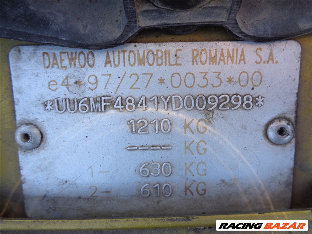 Daewoo Matiz S komplett motor kiválló kipróbálható állapotban! 7. kép