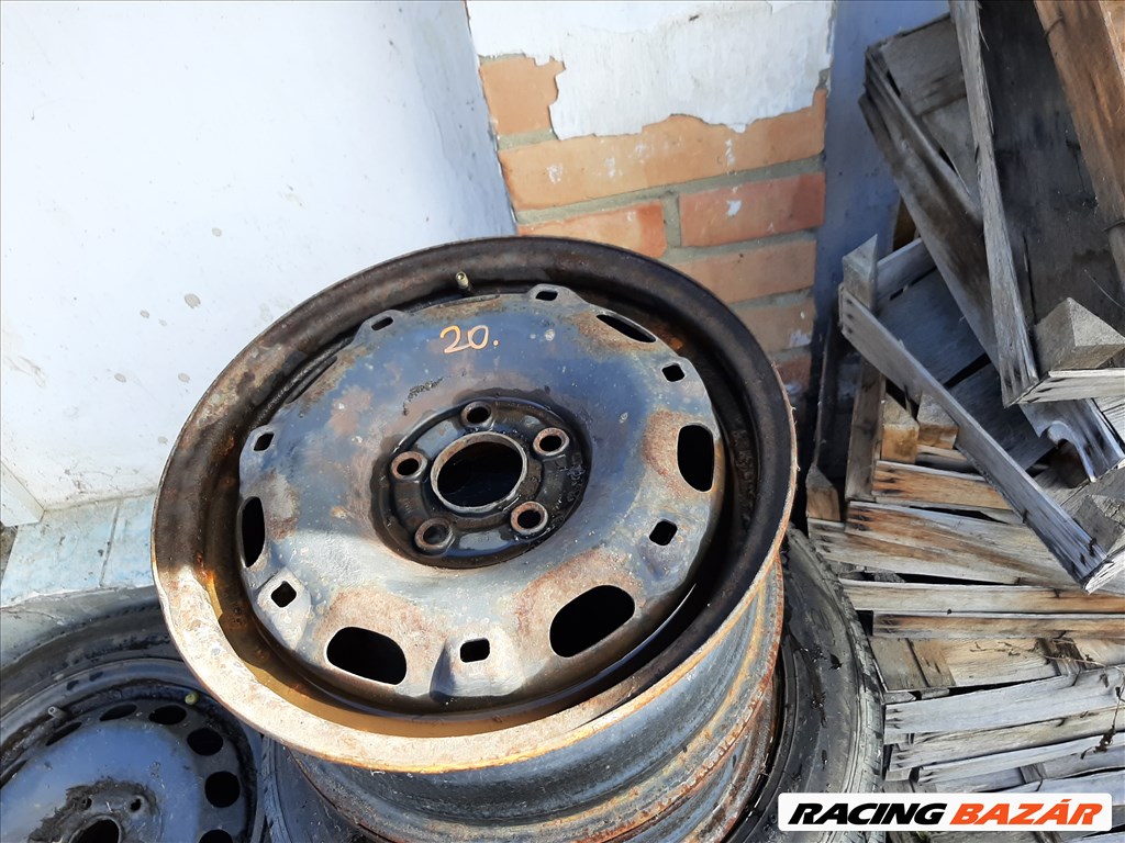 VW Polo felni 5x100 14coll lemezfelni vasfelni 1. kép