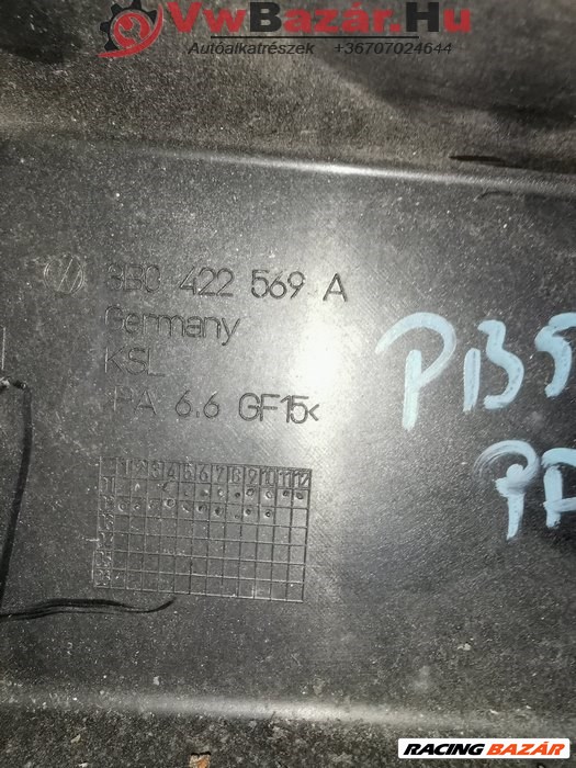 Szervó tartály takaró fedél VW PASSAT B5.5 3B0422569A 2. kép