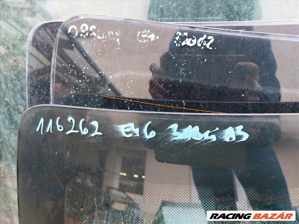 BMW E46 coupe hátsó szélvédő üveg (116262) 2. kép