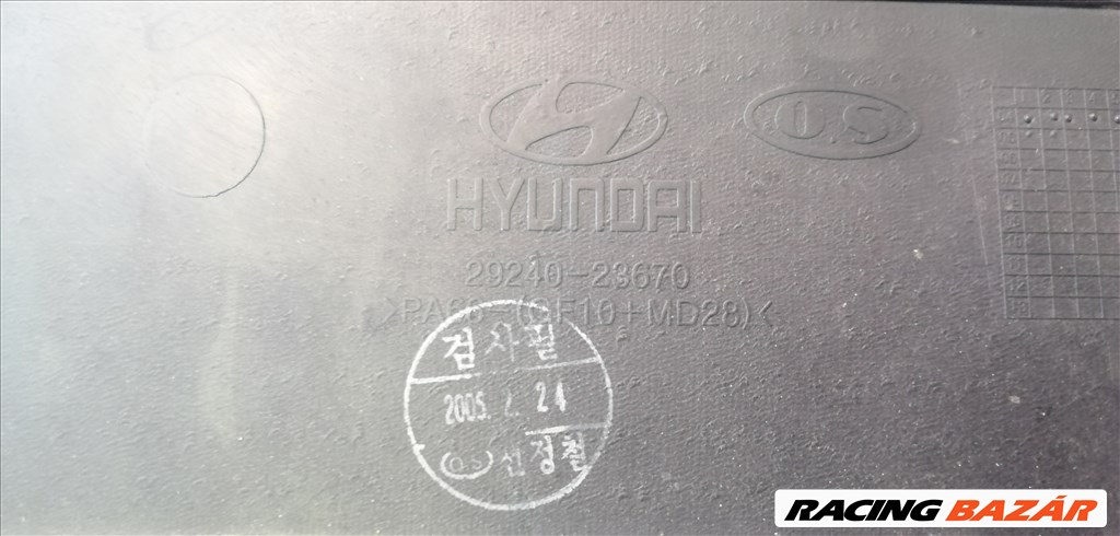 Hyundai Trajet motorburkolat eladó 2924023670 3. kép