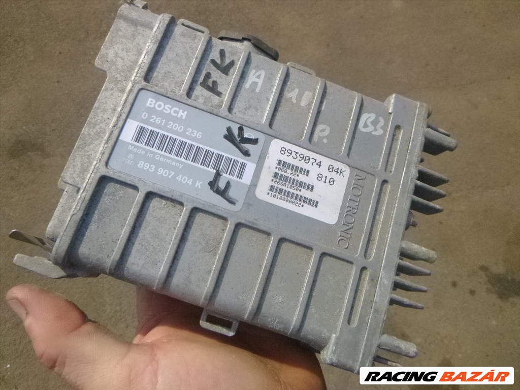 Audi 80 (B3 - 89) 2,0 (AAD) BOSCH motorvezérlő 893 907 404 K 0261200236 893907404k 5. kép