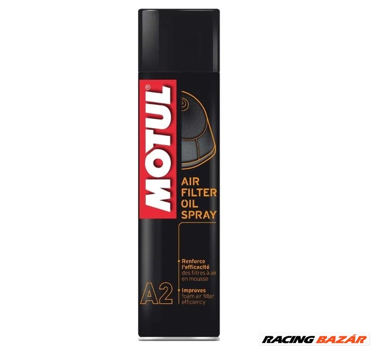MOTUL A2 Air Filter Oil - Levegőszűrő Olaj Spray - 400ml 1. kép