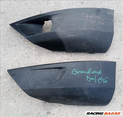 Opel Grandland első lökhárítóba bal oldali ködlámpás és sima betét