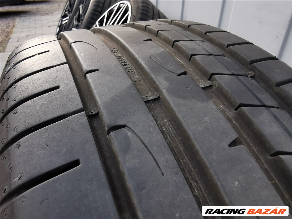  5x100 lyukosztású 18" újszerű Japan Racing alufelni, rajta 225/35 újszerű Dunlop nyári gumi 5. kép