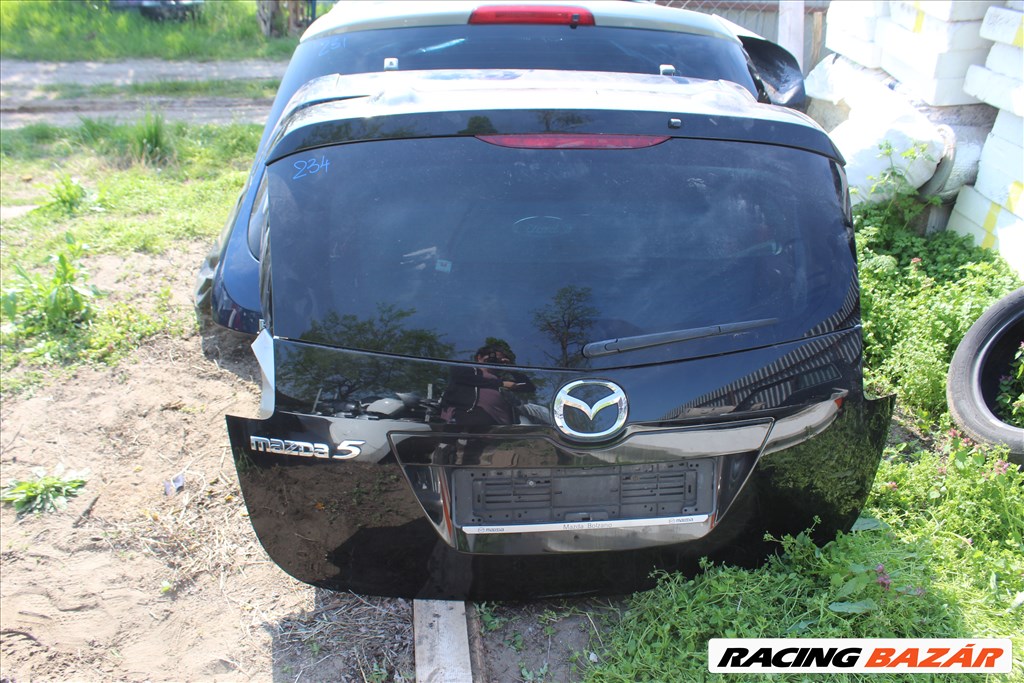 Mazda 5 (CR) csomagtérajtó üresen, szélvédővel (234) 1. kép