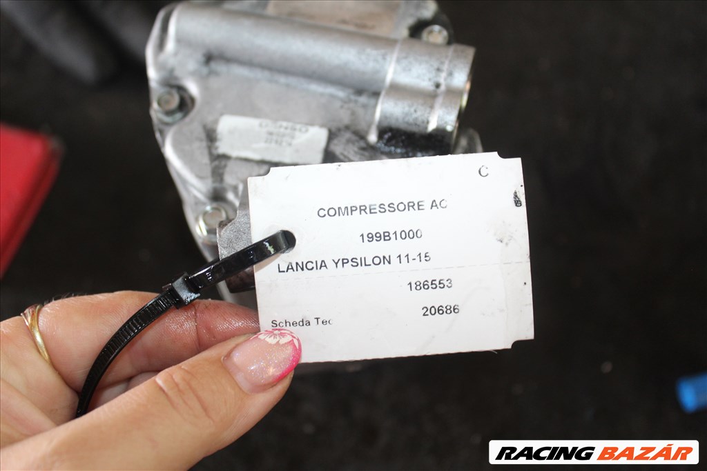 Lancia Ypsilon 1.3D Klímakompresszor Denso B837 3. kép