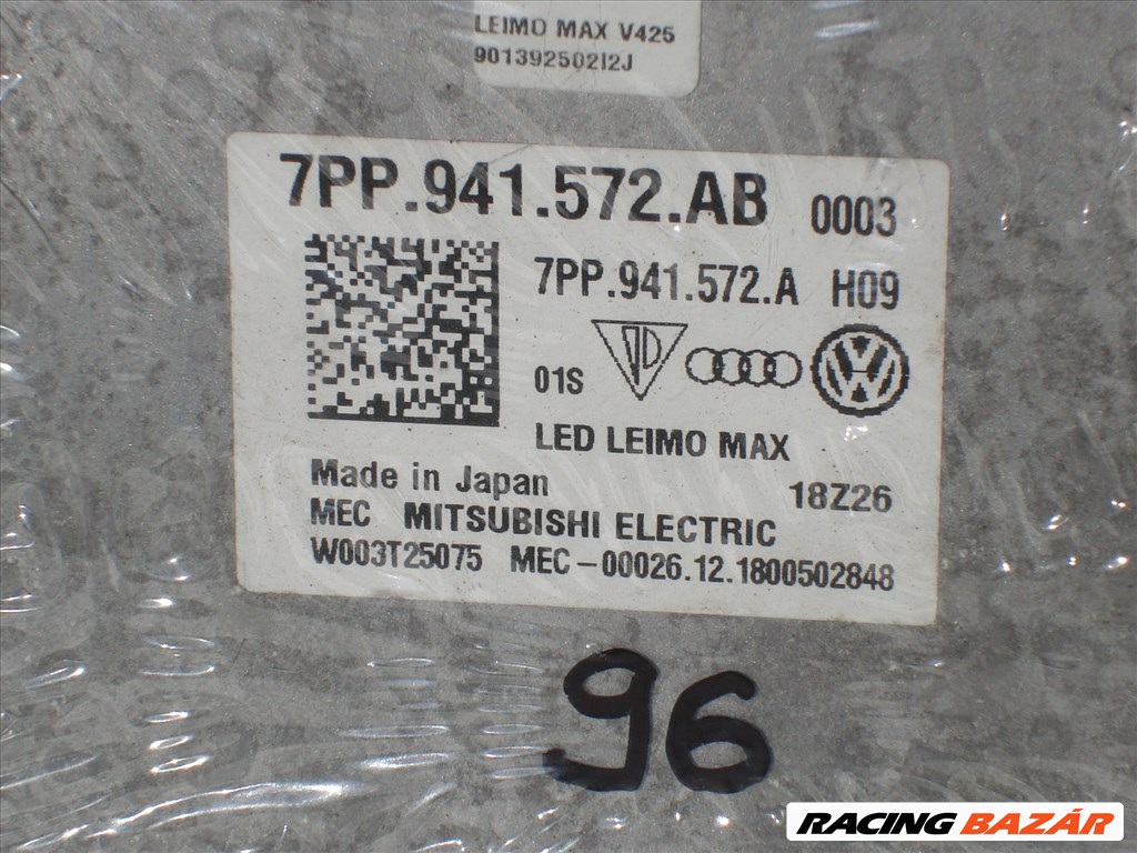 Audi VW Skoda Led Fényszóró Modul elektronikai 7PP941572AB ÚJ 5. kép