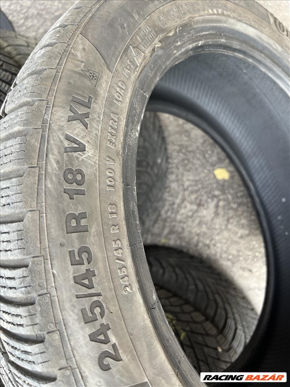 Continental WinterContact TS850 245/45 R18 6mm téligumi pár ( 2 darab ) eladó 3. kép