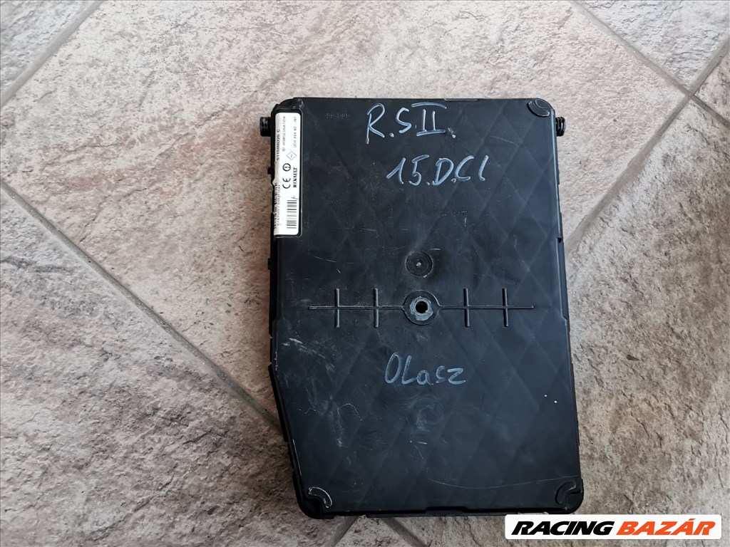 Renault Scénic II 1.5 dCi műszerfal biztosítéktábla  8200306434 2. kép