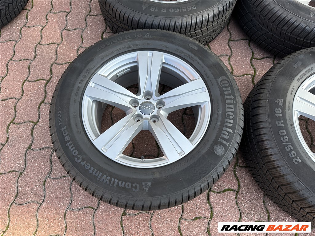 Audi 18 gyári alufelni felni, 5x112, 255/60 R18 téli gumi, Q7  (2295) 5. kép