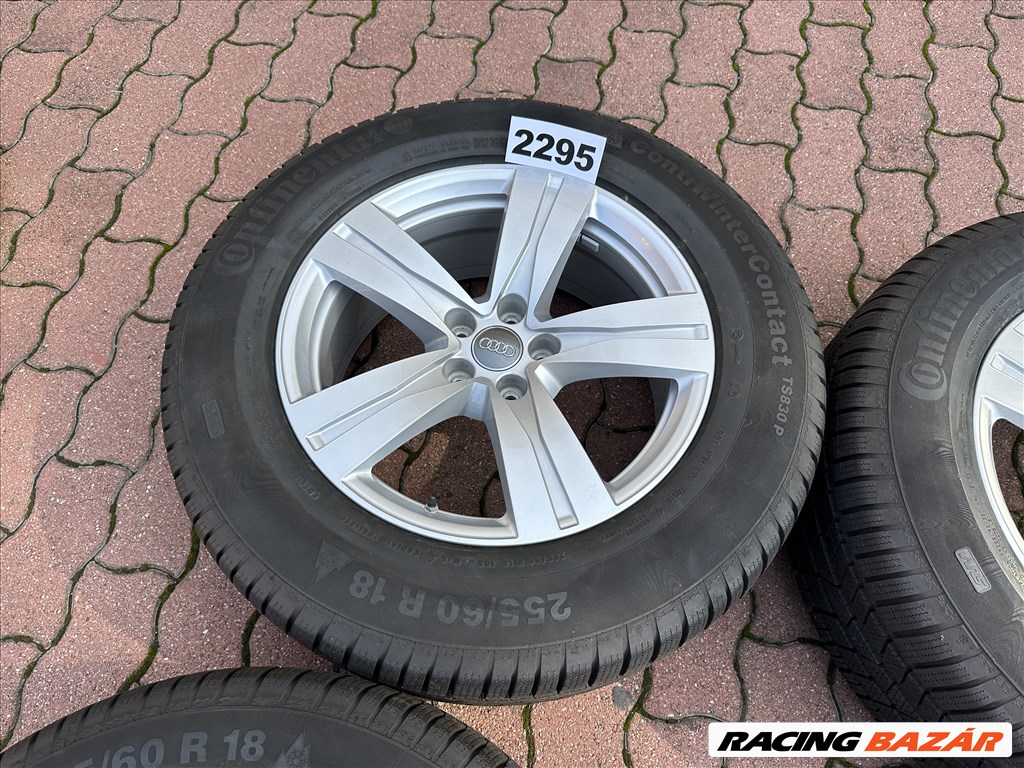 Audi 18 gyári alufelni felni, 5x112, 255/60 R18 téli gumi, Q7  (2295) 7. kép