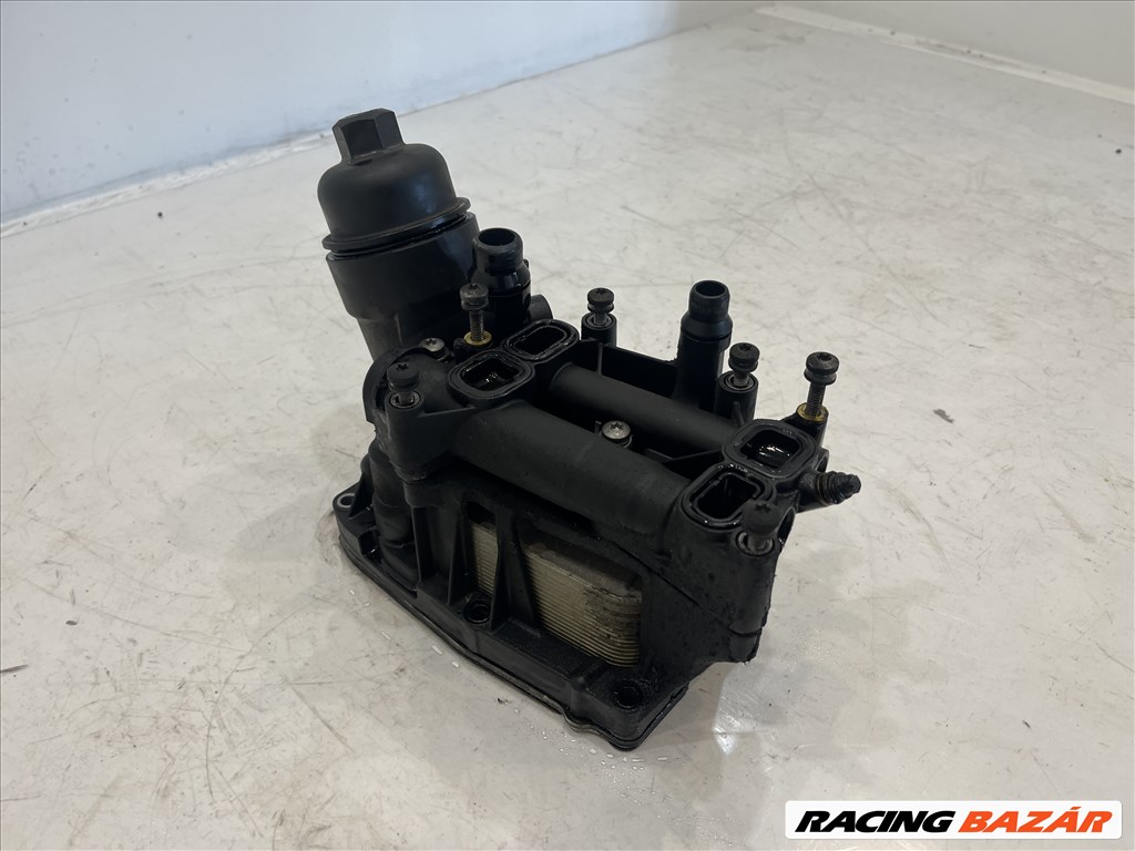 BMW F10 F11 520d 184le N47 olajszűrő ház   4. kép