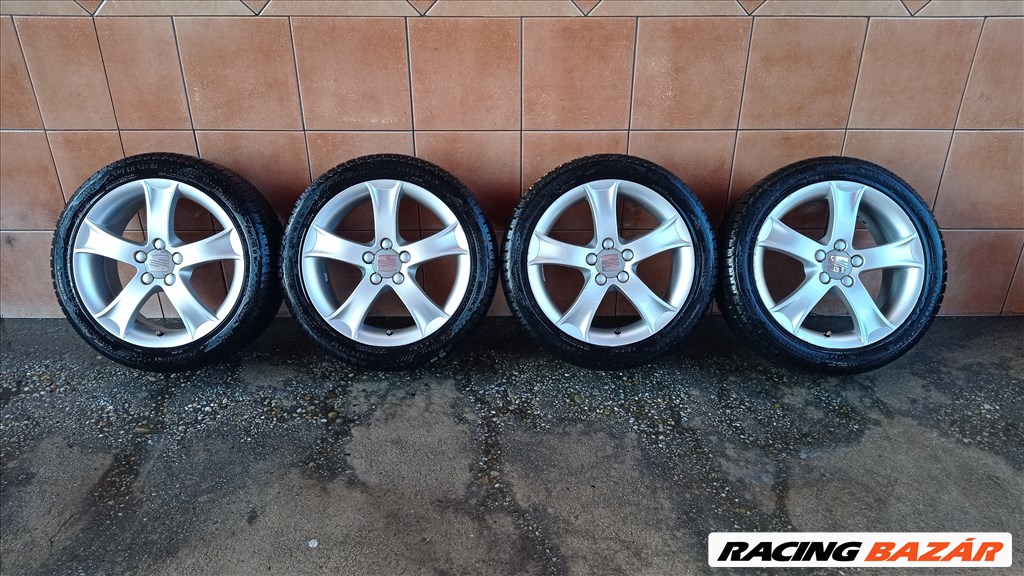 SEAT IBIZA 16" ALUFELNI 5X100 TÈLI 205/45R16 GUMIVAL OLCSÒN!!!!! 1. kép