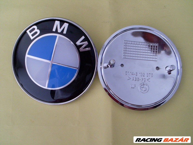 ÚJ BMW 74mm 82mm JEL LOGO EMBLÉMA FELIRAT CSOMAGTÉR GÉPHÁZ 1. kép