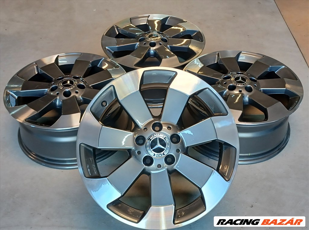 Gyári Mercedes W166 ML alufelnik 5x112 8x18 ET56,5 4db 2. kép