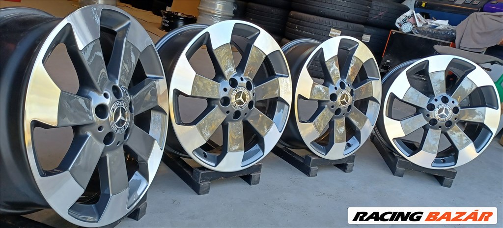 Gyári Mercedes W166 ML alufelnik 5x112 8x18 ET56,5 4db 7. kép