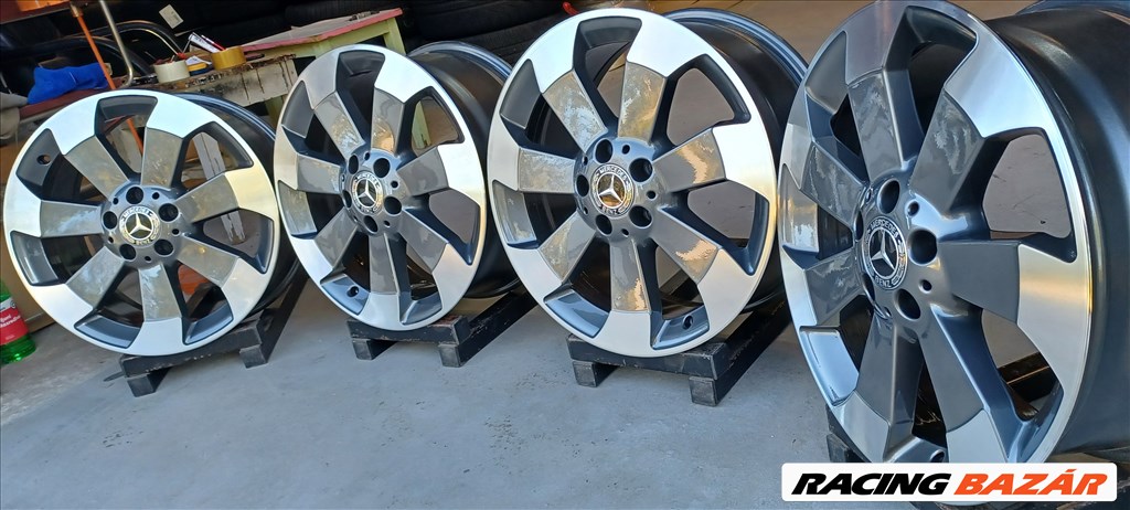 Gyári Mercedes W166 ML alufelnik 5x112 8x18 ET56,5 4db 8. kép