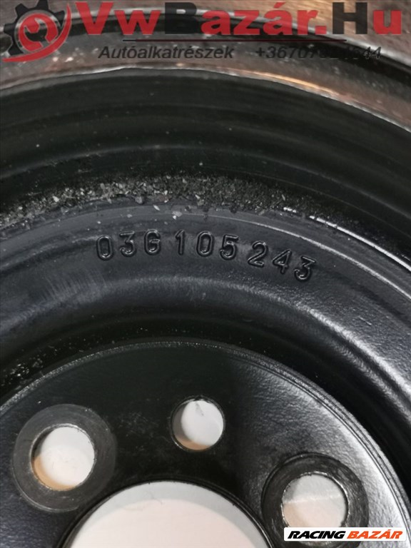 Főtengely szíjtárcsa 243 VW-AUDI-SEAT-SKODA 03G105243 2. kép