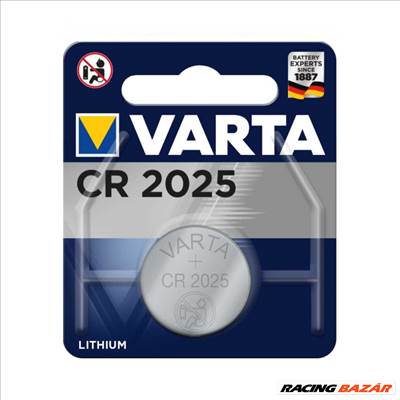 Kulcs elem CR 2025 3V Varta