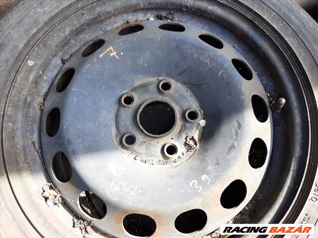 VW lemezfelni 5x112 16coll Audi felni 3. kép