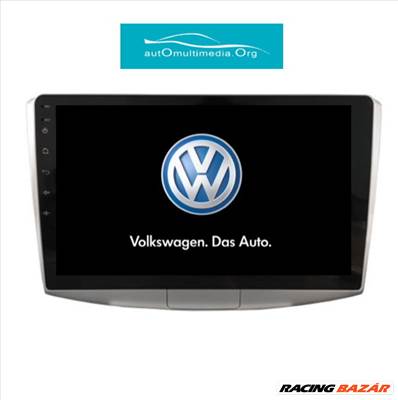 Volkswagen Passat B7, CC, Android 11 Multimédia, GPS, Wifi, Bluetooth, Tolatókamerával!