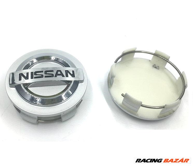 ÚJ Nissan alufelni felni kupak közép porvédő embléma felnikupak 2. kép