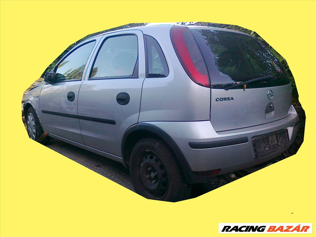 Opel Corsa C Z157 C corsa szürke lökhárító hátsó  z157ccorsaszurke ccorsaz157 2. kép
