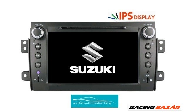 Suzuki SX4 Android 10 Multimédia, GPS, Bluetooth, Tolatókamerával! 1. kép