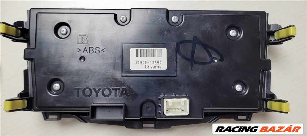 Toyota Corolla E15 klíma állító fűtés állító panel 5590012a60 3. kép
