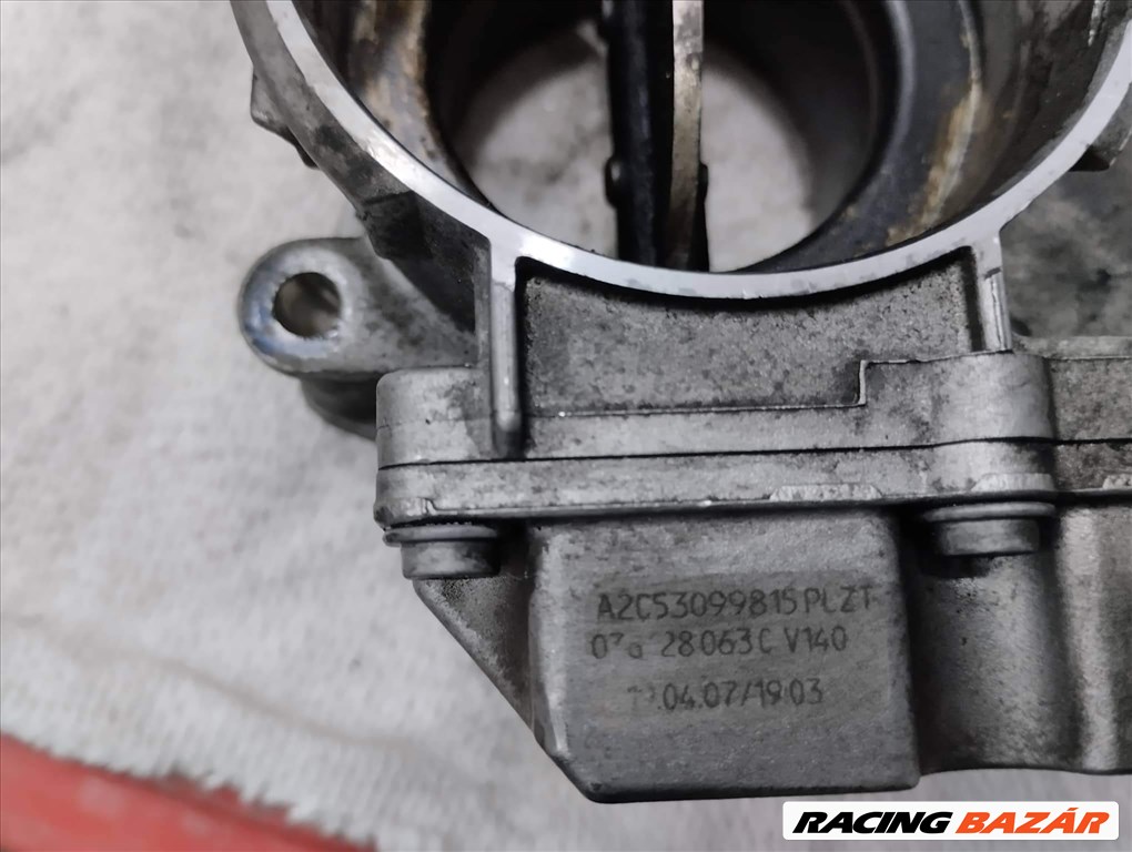 Audi A4 (B6/B7) Fojtószelep 2.0 bpw 03g128073CV140 03g128063cv140 1. kép