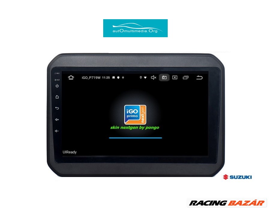 Suzuki Ignis Android Multimédia Bluetooth GPS Autórádió Tolatókamerával! 7. kép