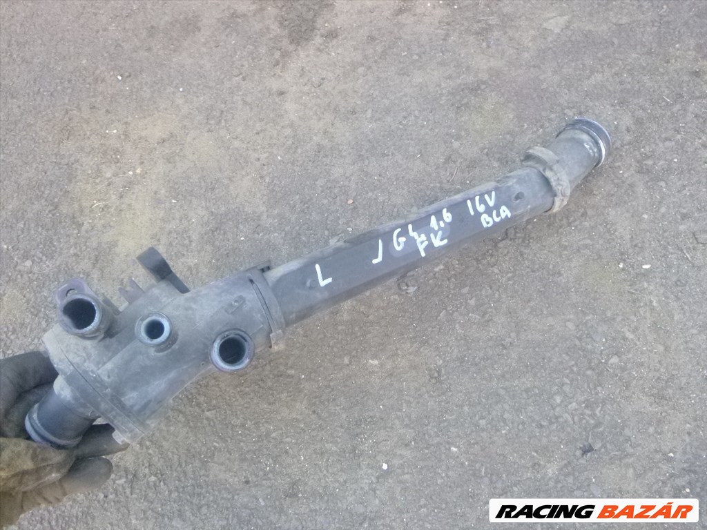 Volkswagen Golf IV 2002 1,4, 16v víz termosztátház 032 121 111 032121111 8. kép