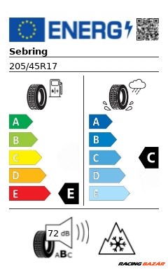 SEBRING SNOW M+S 205/45 R17 88V téli gumi 2. kép