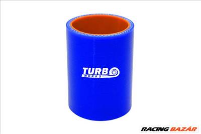 Szilikon Cső Összekötő TurboWorks PRO 63mm, Kék