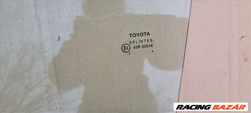 Toyota Yaris ablak üveg oldalüveg lejáró üveg  43r00048 5. kép