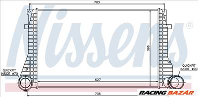 NISSENS 96633 Intercooler