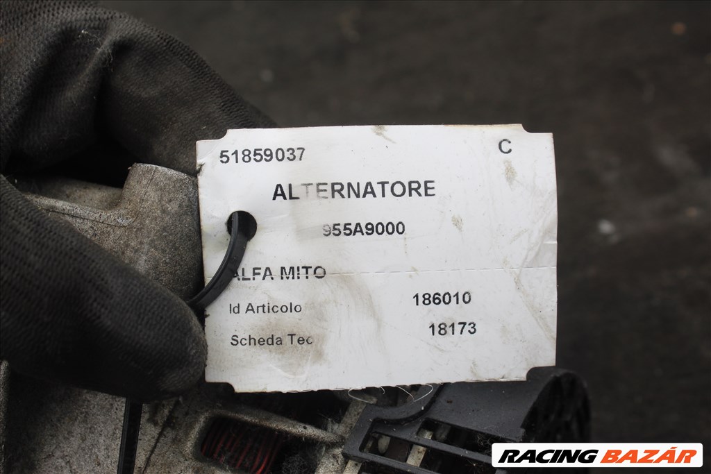 Alfa Romeo Mito 1.4B Generátor 51859037 2. kép