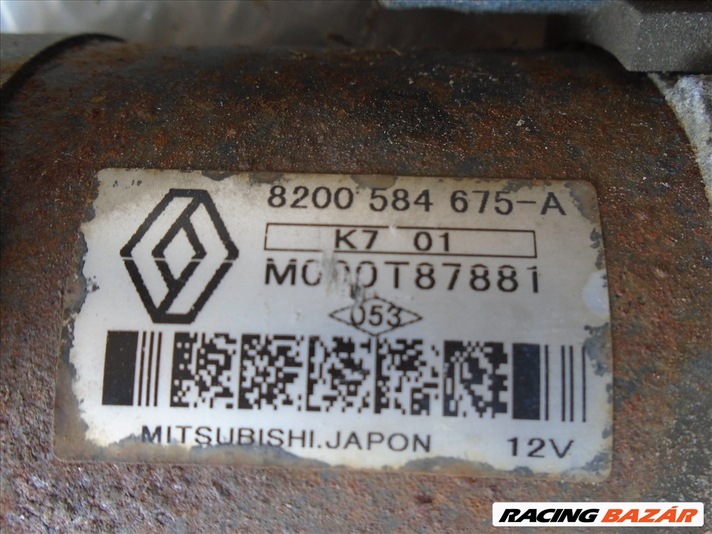 Renault Mégane II 1.5 dCi önindító  8200584675a 2. kép