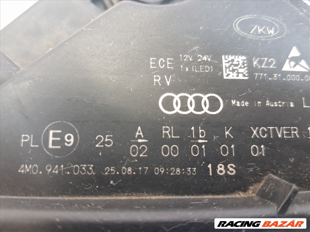 Audi Q7 (4M) 4MO.941.033. AUDI Q7 bal első FULL LED fényszóró 7. kép