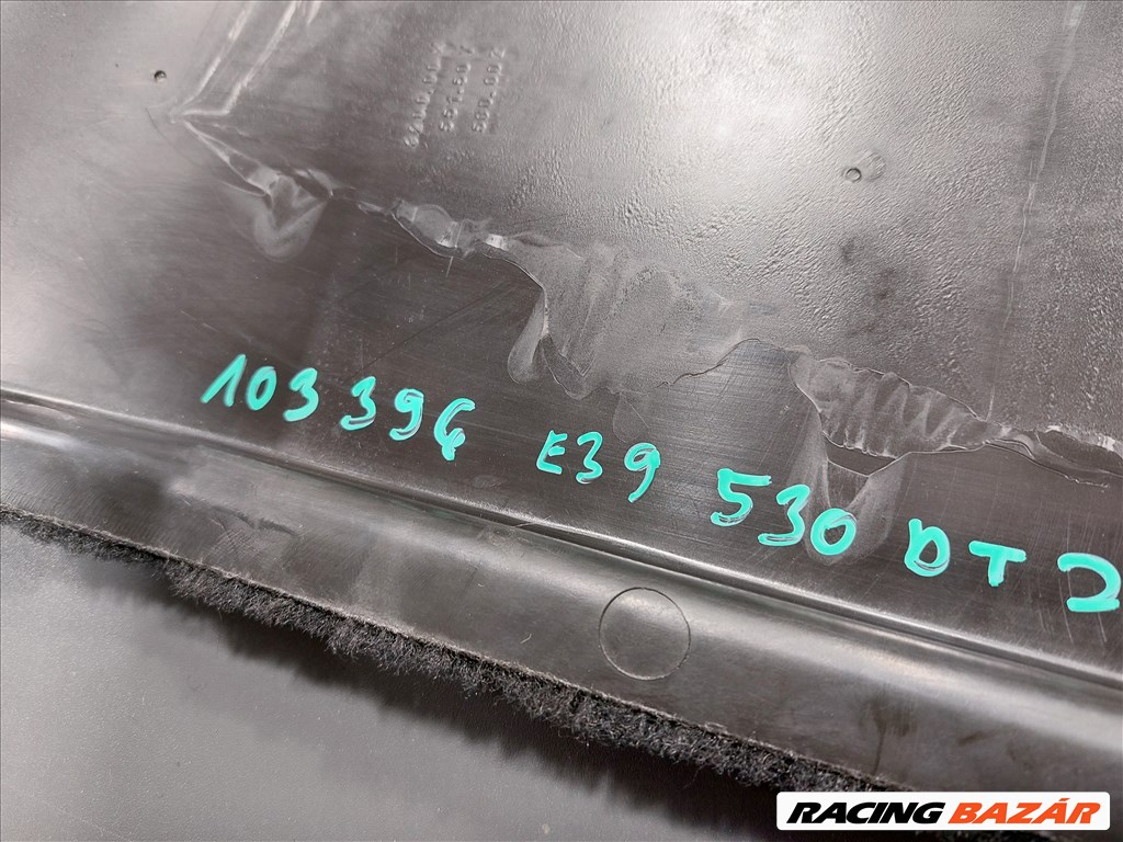 BMW E39 touring fekete jobb hátsó csomagtér takarókárpit borítás burkolat (103396)   51478185226 2. kép