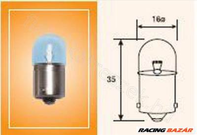 IZZÓ 12V 5W  CSERESZNYE MAZDA 323 III Hatchback (BF), ASTINA / ETUDE III Hatchback (BF), ETUDE III Hatchback (BF), FAMILIA III Hatchback (BF), FAMILIA MK V Hatchback (BF) - MAGNETI MARELLI R5W