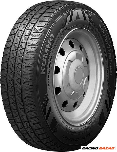 195 R 14 C KUMHO PORTRAN WINTER CW51 (106Q TL. téli gumi.) 1. kép