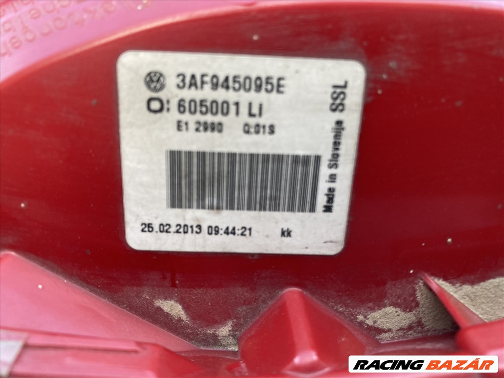Volkswagen Passat B7 VW PASSAT B7 BALHÁTSÓ LÁMPA 3af945095e 3. kép