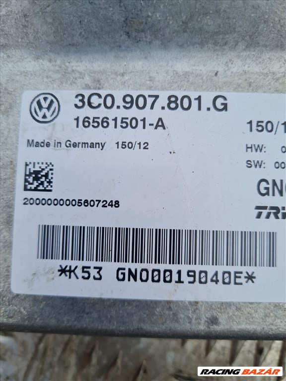 Volkswagen Passat B6 kézifék vezérlő modul, 3C0 907 801 G 1. kép