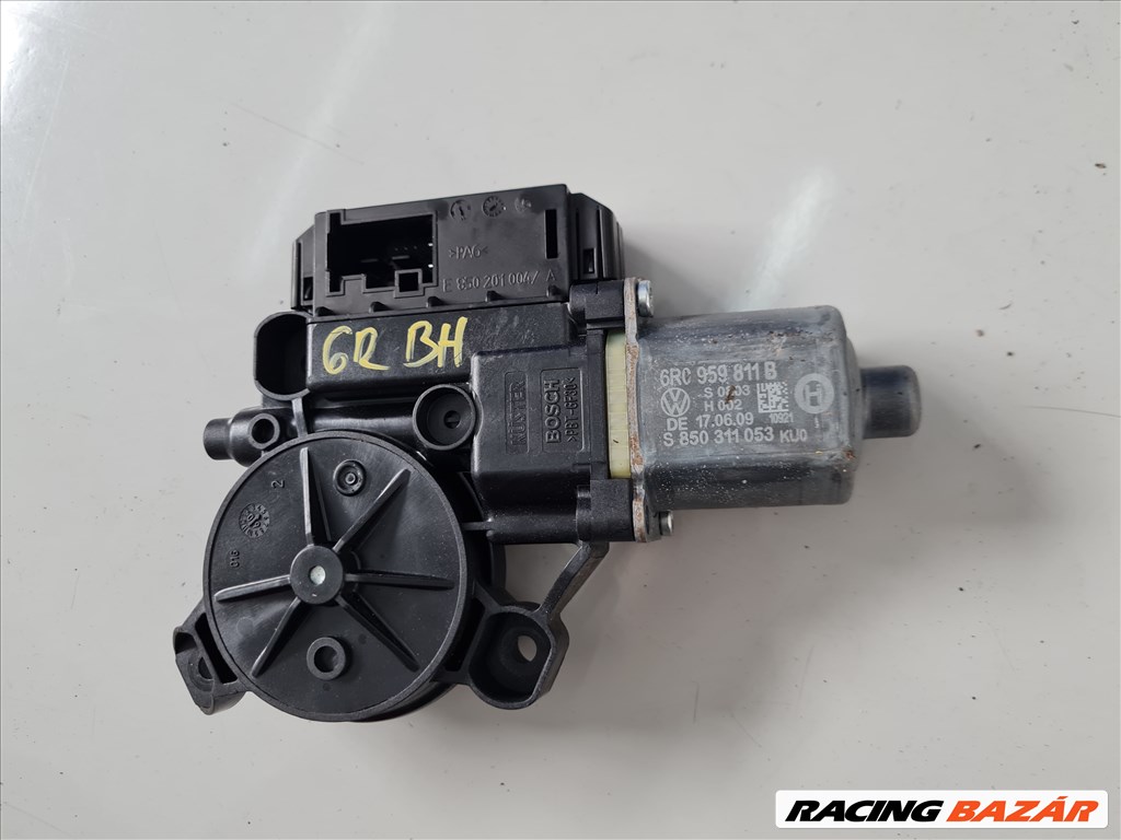 Volkswagen Polo V Bal hátsó ablakemelő motor 6r0959812b 6r0 959 812  4. kép