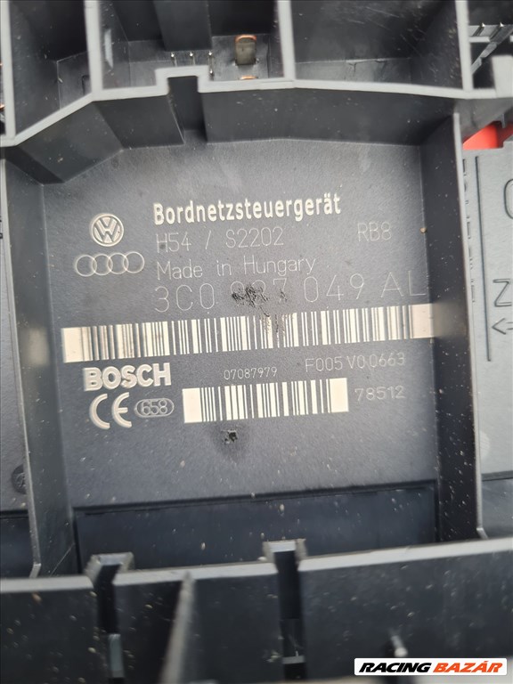 Volkswagen Passat B6 karosszéria vezérlő modul,3C0 937 049 AL 1. kép
