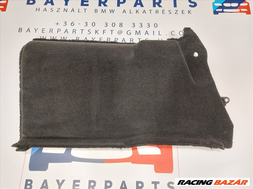 BMW E39 touring fekete bal hátsó csomagtér takarókárpit borítás burkolat (103395)   51478185225 1. kép