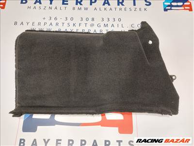 BMW E39 touring fekete bal hátsó csomagtér takarókárpit borítás burkolat (103395)   51478185225